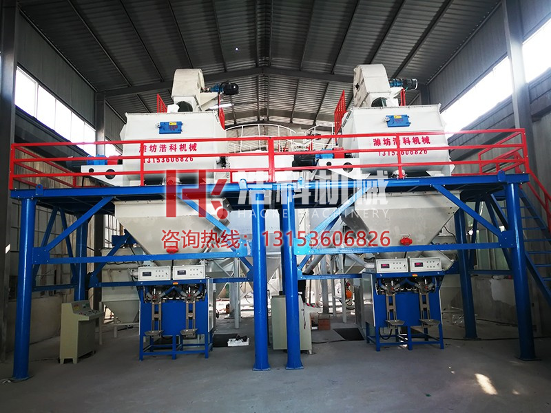 濟南一二一粉刷石膏生產線